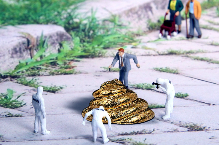 바지에 똥싸는 꿈 냄새 해몽 복권 로또번호